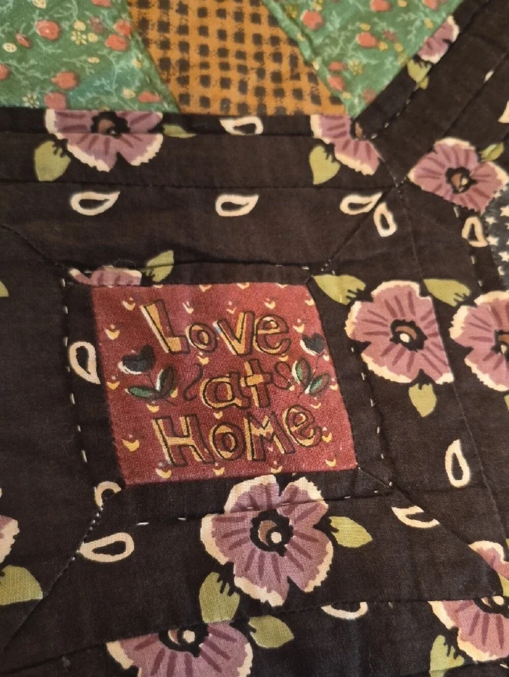jcpenney Multicolor Patchwork Cottage Quilt with Stars